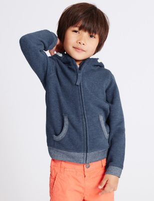 Cotton Rich Hooded Top &#40;3 Months - 5 Years&#41;
